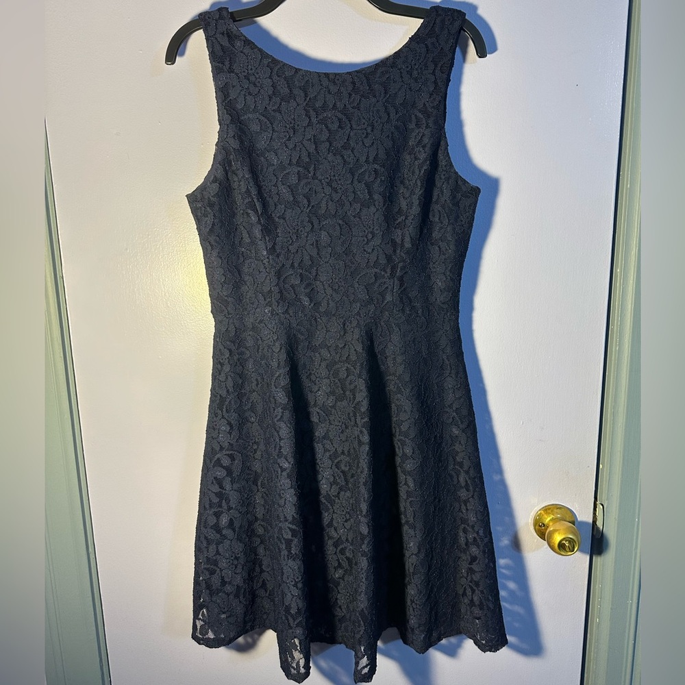 Navy blue dress